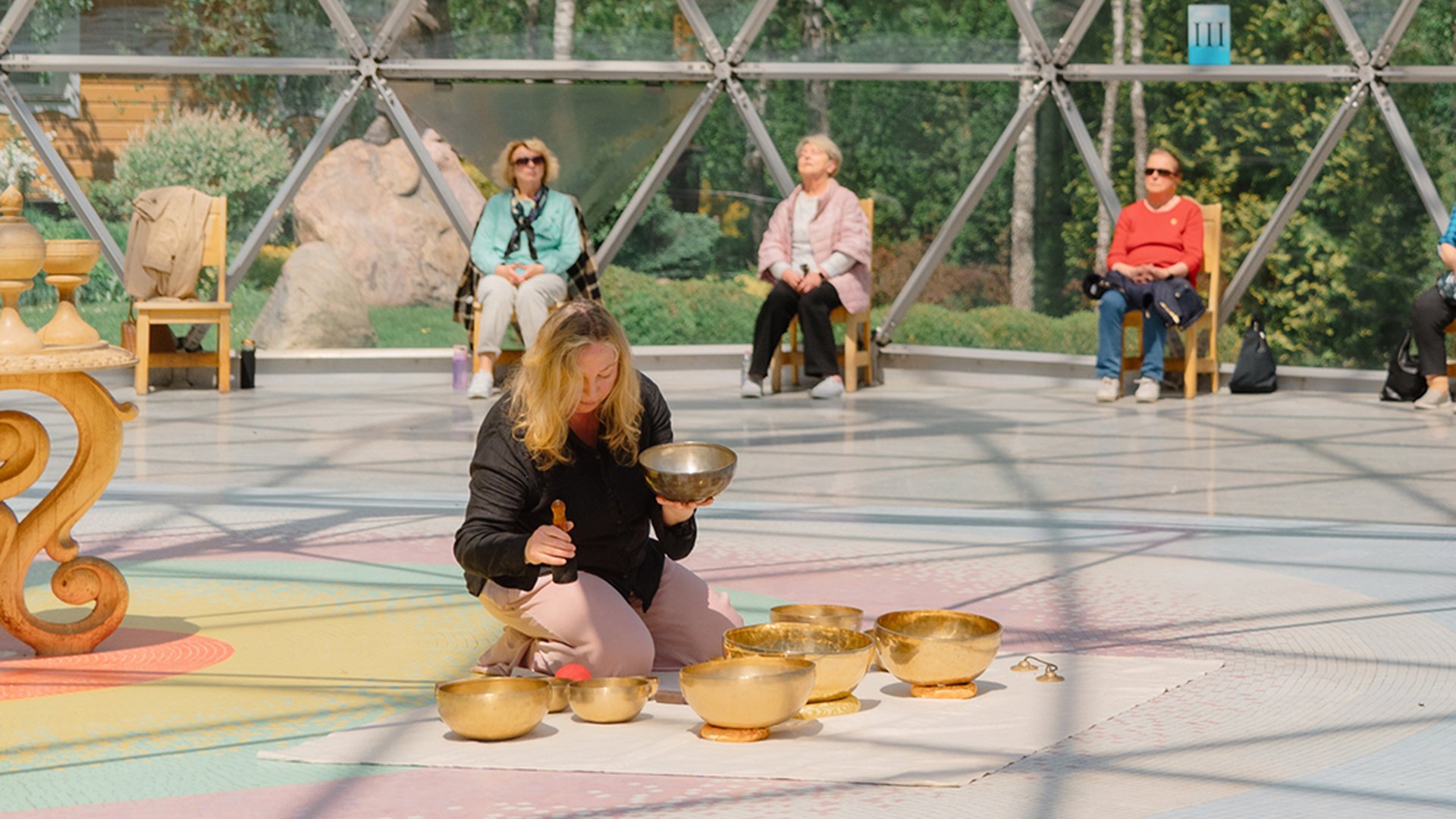 Sound Healing at the Merkine Pyramid