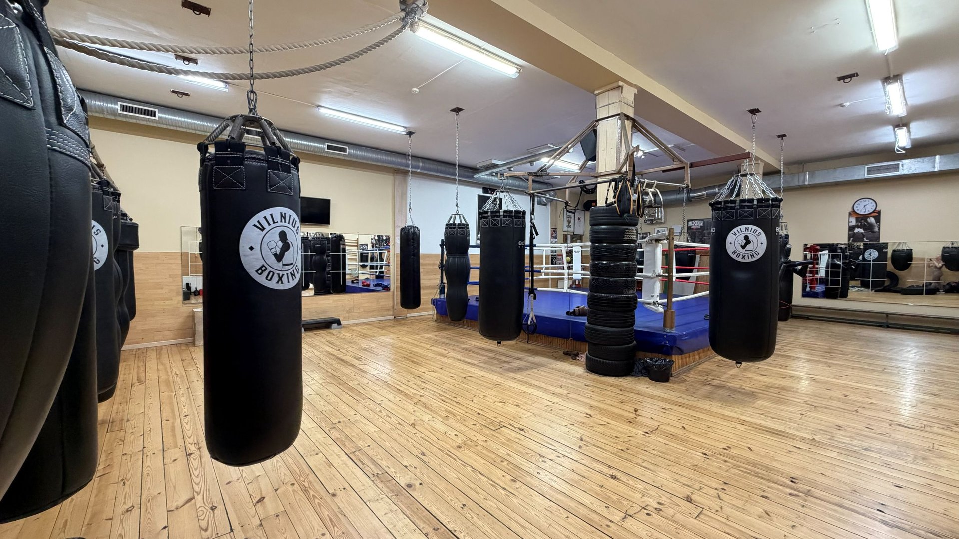 Erneuerung des Trainings Bereichs des Vilnius Boxing Club